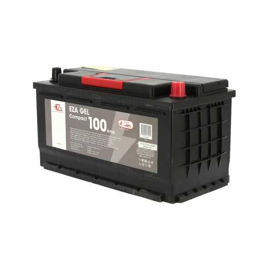 EZA Batterie GEL 100 Ah Compacte vue iso