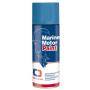 Peinture acrylique spray Yamaha bleu métallisé 1974–1985 - Rénovation moteur hors‑bord