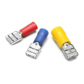 Cosse électrique Crosseven Faston, 3 taille, 6,3 mm femelle | Cosse et connexion