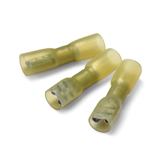 NINIGI Cosse femelle faston® 6,3 mm thermo isolé | Cosse thermo isolé jaune