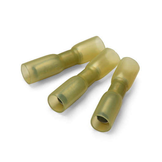 NINIGI Manchon à sertir thermo - 0,5 à 6 mm² | Manchon à sertir thermo jaune