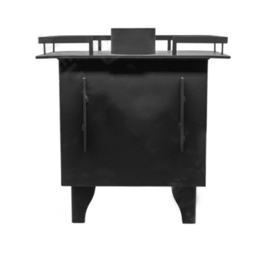 CUBIC Grizzly | Poêle à bois 5,2 kW vue de dos