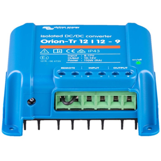A58665-Chargeur booster Orion-Tr 12-12 - 9A isolé - dc-dc VICTRON - de face