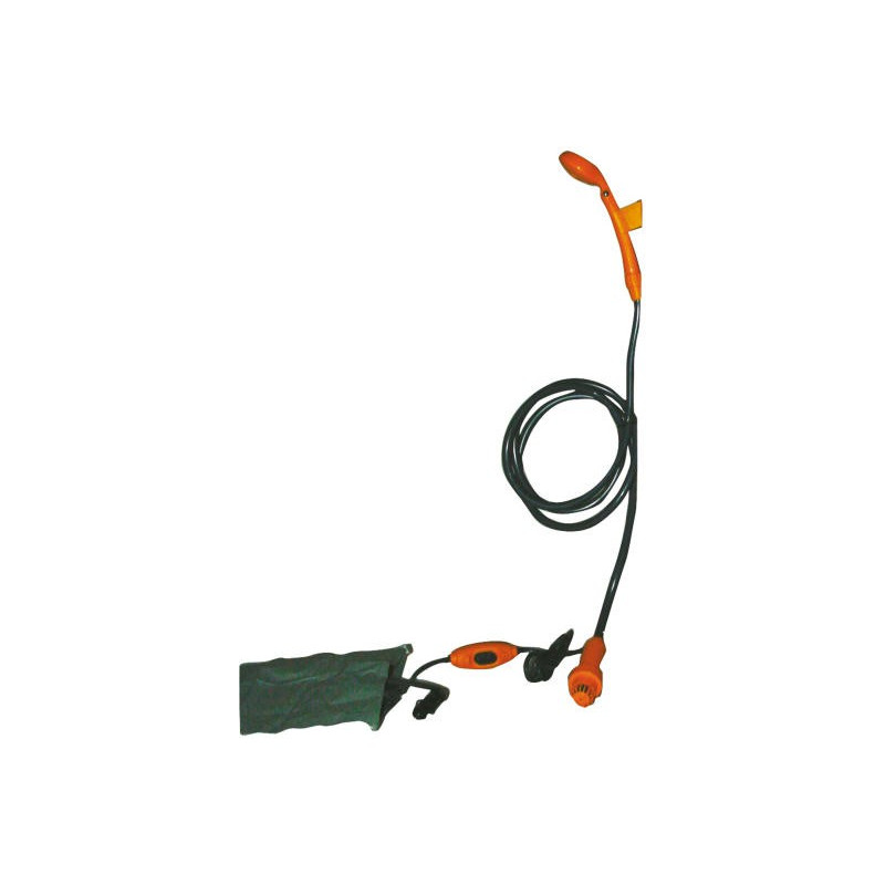 Kit de mise en eau 12V sur allume-cigare + jerrican d'eau 20L 29x26x39cm DIN 96 (pompe-douchette-tuyau) SK101657