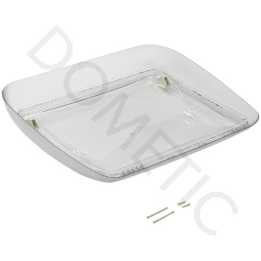 Couvercle de remplacement transparent Dometic Mini Heki SL | Pièce détachée lanterneau camping-car et van | vue dessous