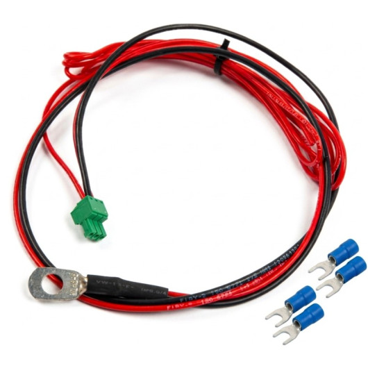 Pack accessoires pour booster EM Boost 40 : sonde de température, câble de signal D+ après contact et 4 cosses pour câble 25mm