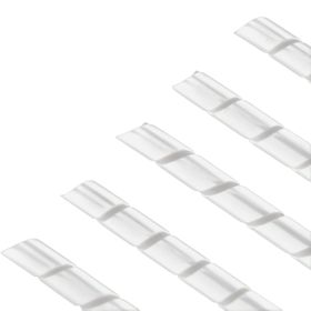 C Tie Gaine fendue transparente au mètre Gaine fendue C Tie transparente vendue au mètre | Gestion des câbles à bord du bateau ou fourgon aménagé