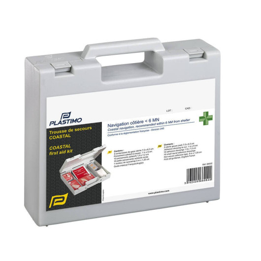 Valisette pharmacie de premier secours Plastimo Coastal | Trousse à pharmacie zone côtière