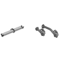 ReCargo kit 2 Bici Modula | accessoire porte-vélo pour 2 vélo sur plateforme d'attelage van, voiture | composition du kit