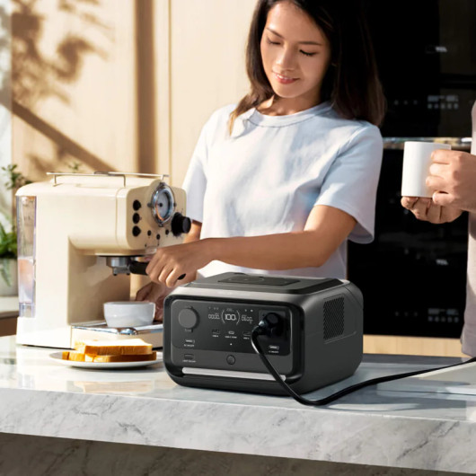 Batterie nomade River 3 Max ECOFLOW mise en situation cuiosine