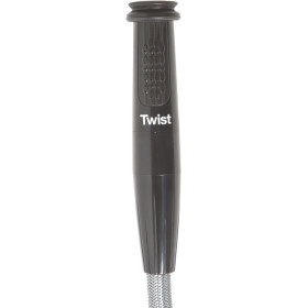 Douchette droite intégrée Twist Mk2 190x57 mm WHALE Douche intégrée WHALE Twist Mk2 chaude/froide | Bateau, van aménagé et tiny house | noir