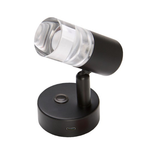 C62996- CARBEST spot LED fonction liseuse avec sortie USB-C - vu de côté sans éclairage avec port USB