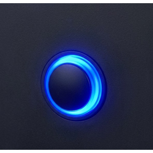 C62996- CARBEST spot LED fonction liseuse avec sortie USB-C - vu veilleuse LED bleu