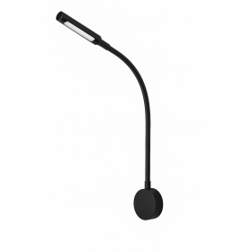 Liseuse LED col de cygne extra‑longue CARBEST 12/24 V tactile USB‑C pour camping-car, van ou bateau