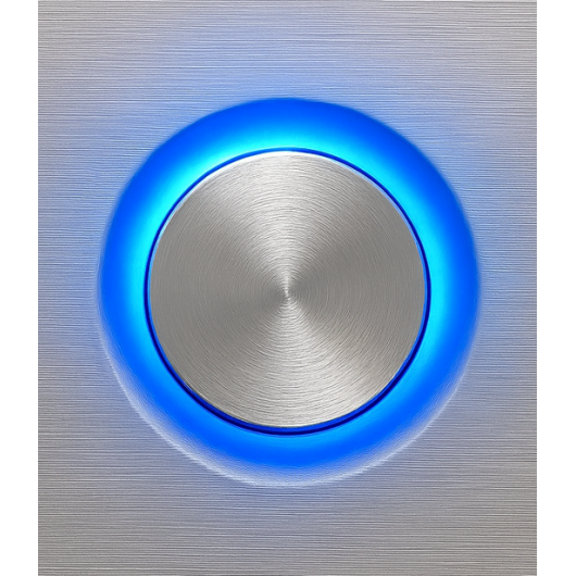 Spot LED 12V/24V avec veilleuse bleue et USB‑C Carbest pour van aménagé ou bateau de plaisance | veilleuse LED bleue