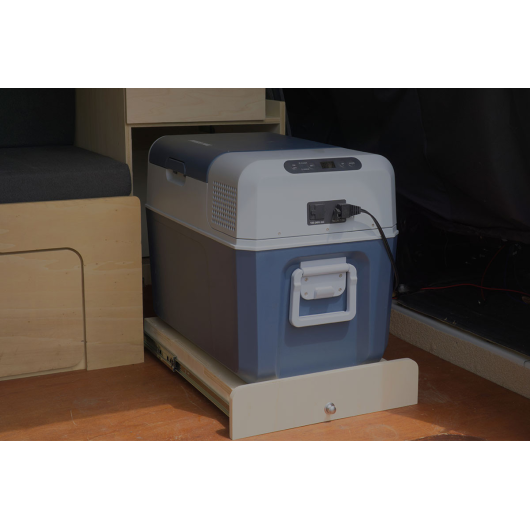 Plateau coulissant pour glacière Simple Vans | Support pour meuble de van & fourgon aménagé