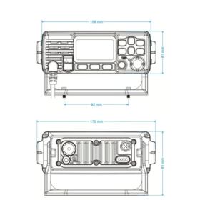 VHF fixe Navicom RT 950 AIS N2K | VHF Fixe pour armement hauturier