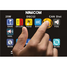 VHF Fixe RT 1050 Navicom avec écran tactile | VHF Fixe pour armement hauturier