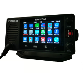 VHF Fixe tactile AIS Navicom RT 1050 | VHF Fixe pour armement hauturier