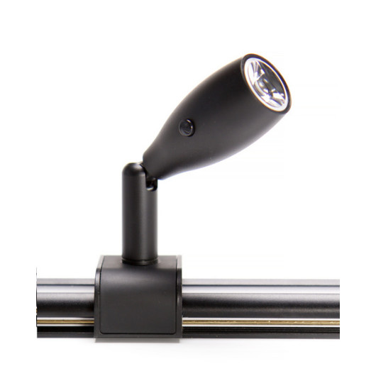 Système LED sur rail 12/24 V avec 2 spots orientables CARBEST | éclairage sur mesure