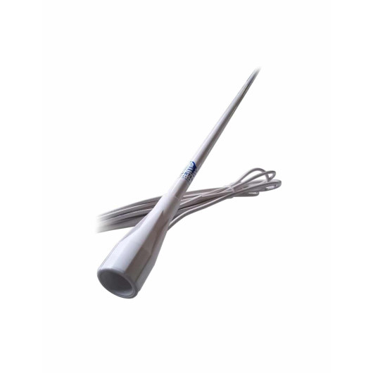 Antenne blanche VHF en fibre Banten vedette 150 cm sans rotule démontable | VHF & communication bateau