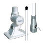 Antenne VHF en fibre Banten vedette 150 cm rotule démontable plastique | VHF & communication bateau