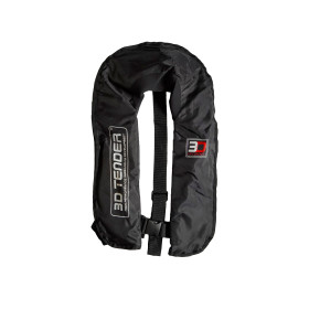 Gilet de sauvetage | Automatique 3D TENDER Gilet de sauvetage 3D Tender A17 Noir | Gilet à gonflage automatique