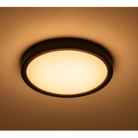Plafonnier LED tactile Ø105 mm 12/24V CARBEST | blanc chaud
