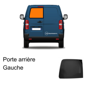 Fenêtre Jumpy / Expert 3 | Porte arrière gauche | fixe | M / XL - CARBEST Fenêtre pour porte arrière Jumpy 3 et Expert 3 après 2016 côté conducteur Carbest |emplacement sur la carrosserie