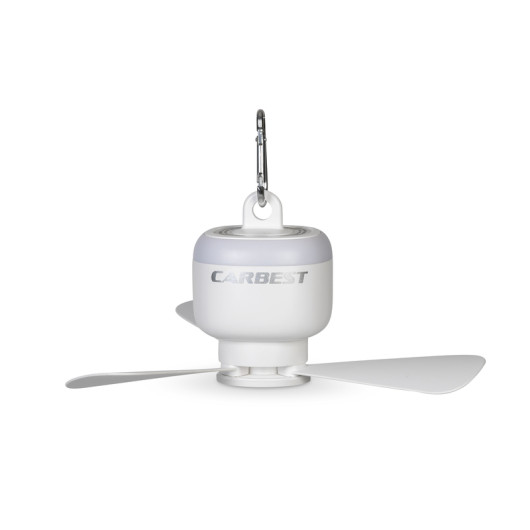 Lampe avec ventilateur rechargeable Lene avec télécommande camping‑car, bateau et tiny house|CARBEST | suspendue