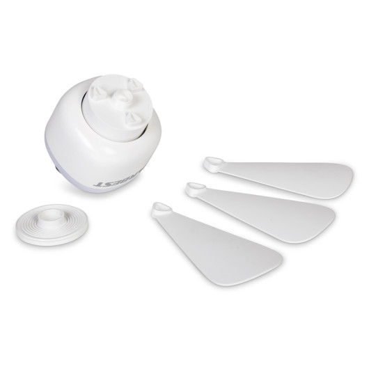 Lampe avec ventilateur rechargeable Lene avec télécommande camping‑car, bateau et tiny house|CARBEST | montage facile du kit