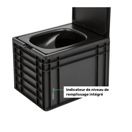 BilaBox Trobolo | Toilette sèche compacte à séparation pour van et camping-car | Indicateur