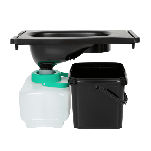 BilaBox Trobolo | Toilette sèche compacte à séparation pour van et camping-car | Constitution