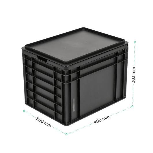 BilaBox Trobolo | Toilette sèche compacte à séparation pour van et camping-car | Dimensions