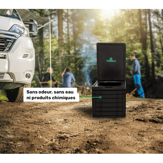 BilaBox Trobolo | Toilette sèche compacte à séparation pour van et camping-car | H2R Equipements
