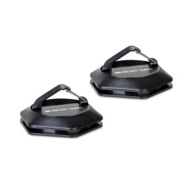 Support magnétique avec mousqueton HT Support magnétique pour éclairage extérieur HOLIDAY TRAVEL | Fixation lampe camping-car & van ou bateau