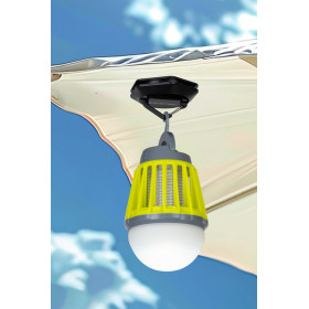 Support magnétique avec mousqueton HT Support magnétique pour éclairage extérieur HOLIDAY TRAVEL | Fixation lampe camping-car & van ou bateau