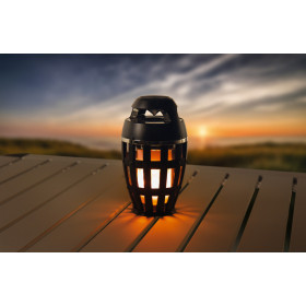Lampe LED avec haut‑parleur Bluetooth Carbest | Camping‑car, van aménagé ou bateau de plaisance