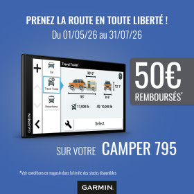 Camper 795 GARMIN - GPS pour camping-car avec gabarit.