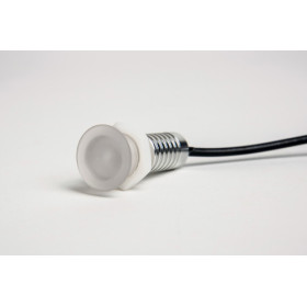 Mini spot encastrable LED 12V plastique Carbest | Éclairage compact camping-car & van & bateau
