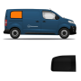 Fenêtre passager arrière  Jumpy 3 et Expert 3 XL après 2016 Carbest | emplacement sur véhicule carrosserie