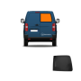 Fenêtre porte arrière passager Jumpy 3 et Expert 3 après 2016 côté droite Carbest | empacement fenêtre sur carrosserie