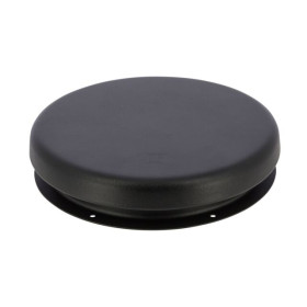 VETUS Dartagnan Noir | Aérateur passif champignon inox pour van, camping‑car & bateau | black edition