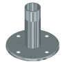 Embase de fixation 1" Inox Banten pour montage sur plat pont | Accessoires antenne et VHF
