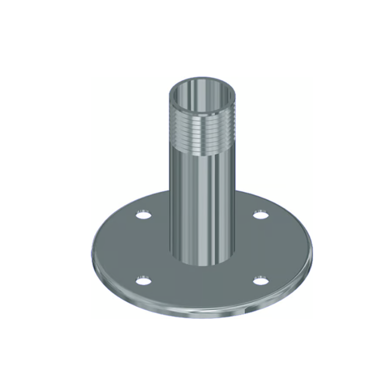Support D'antenne VHF Marine En Acier Inoxydable 316 – Montage Sur Rail, Réglable à Cliquet Pour Bateau