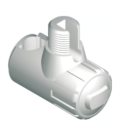 Embase de fixation 1" Banten en plastique pour montage sur balcon | Accessoires antenne et VHF | Vue d'ensemble