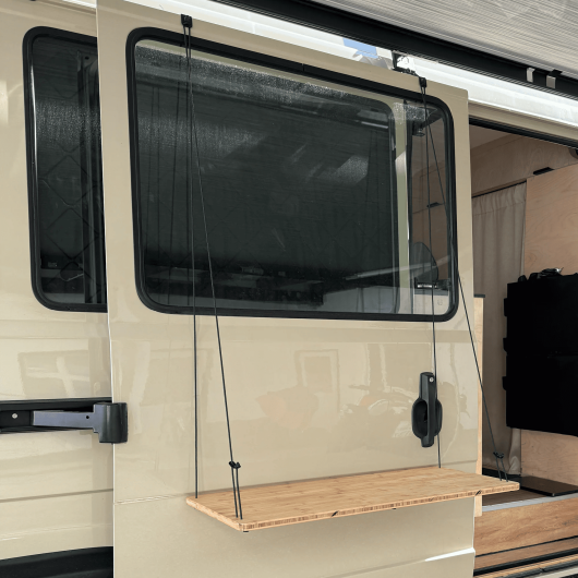 Tablette suspendue pour porte de van aménagé Doorboard Boxio | Aménagement fourgon & van | Repas