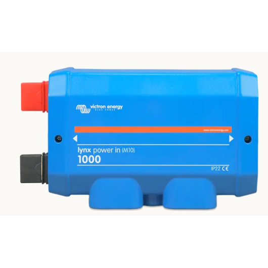 Busbar de connexion VICTRON Lynx Power In M10 - Accessoire réseau électrique pour van, fourgon, camping-car et bateau