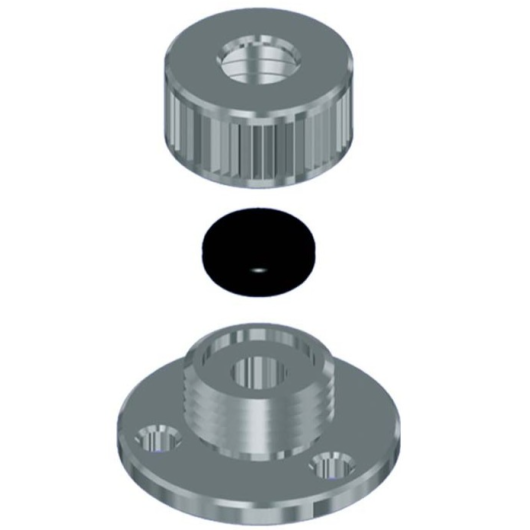 Passe-câble inox simple Banten pour câble de 4 à 11 mm | Passe-câble étanche
