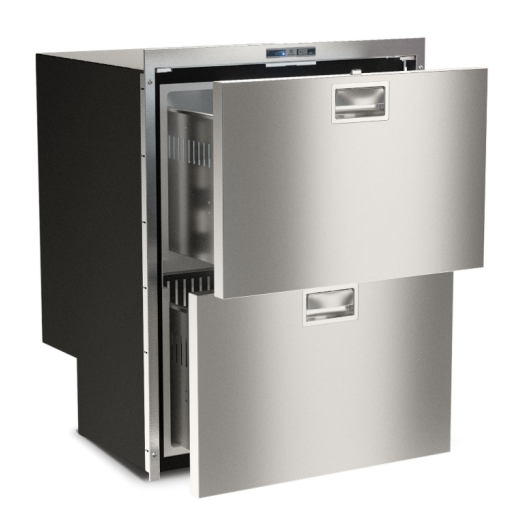 Réfrigérateur double tiroir DW180 OCX2 RFX Vitrifrigo | double portes indépendantes